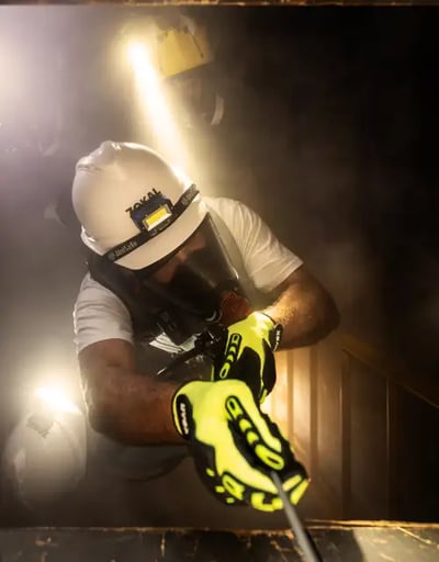 Confined space training is realistic
