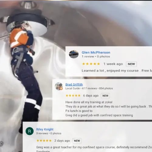 Safety training rated five stars